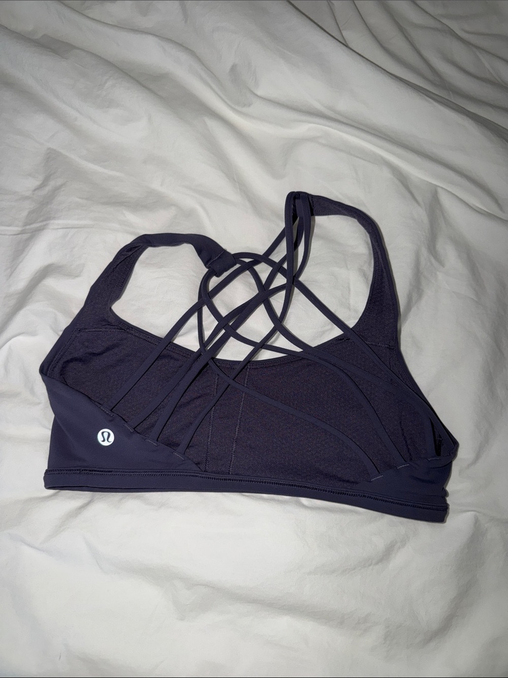 lululemon athletica Strappy Sports Bra - Dark Purple